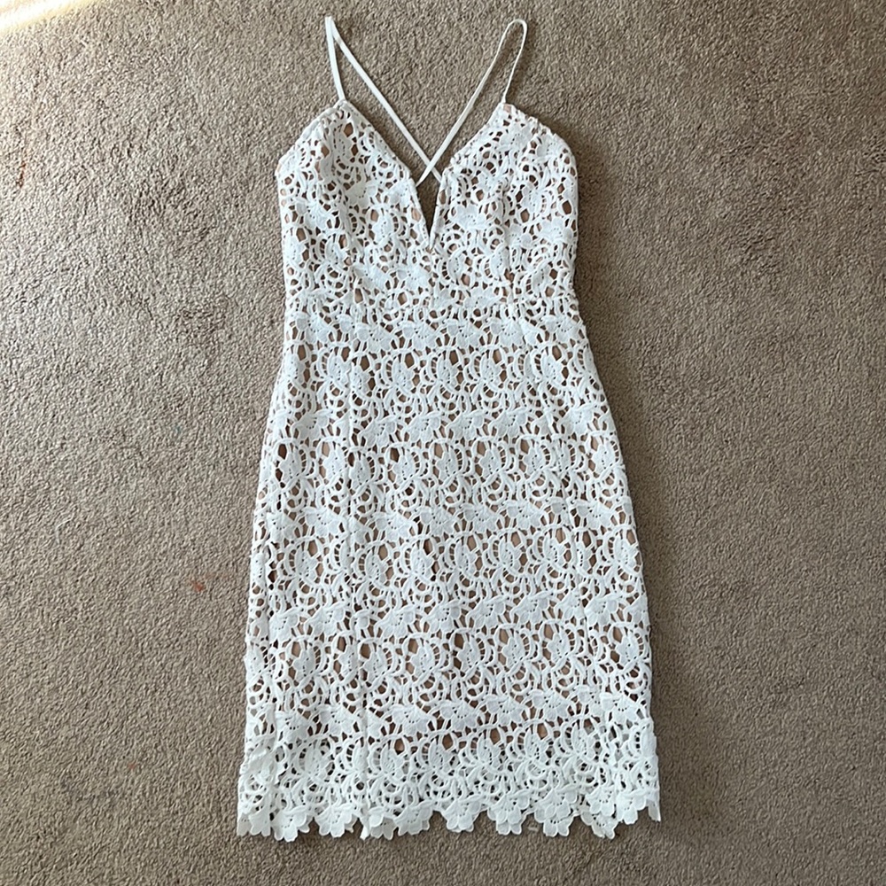 White Lace Dress